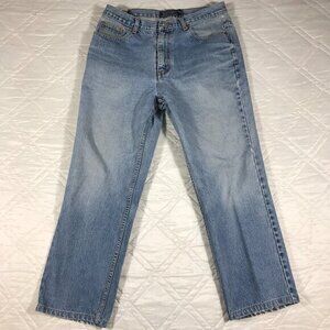 Army‎ Navy distressed blue jeans 34X26
